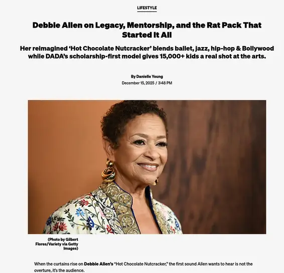 BET coverage featuring Debbie Allen Dance Academy